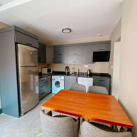 Oeluedeniz 1+1 Modern Summerhouse With Swimming Pool 公寓式酒店 费特希耶